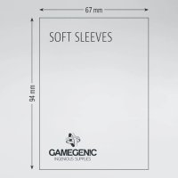 Gamegenic - Soft Sleeves (100 Kartenh&uuml;llen)