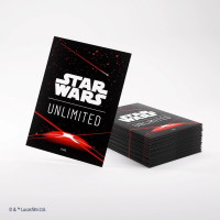 Gamegenic - Star Wars: Unlimited Art Sleeves - Space Red (60 Kartenh&uuml;llen)
