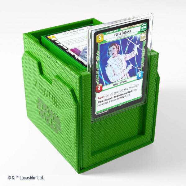 Gamegenic - Star Wars: Unlimited Deck Pod - Green - Deck Box