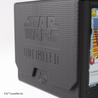 Gamegenic - Star Wars: Unlimited Double Deck Pod - Black - Deck Box