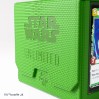 Gamegenic - Star Wars: Unlimited Double Deck Pod - Green - Deck Box