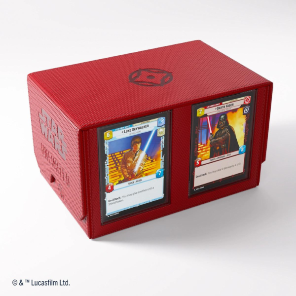 Gamegenic - Star Wars: Unlimited Double Deck Pod - Red - Deck Box