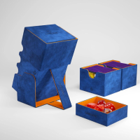 Gamegenic - Stronghold 200+ XL Blue/Orange Exclusive Line - Deck Box