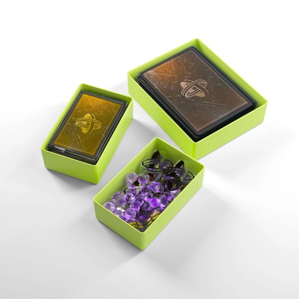 Gamegenic - Token Silo Card Add-On Lime - Aufbewahrungs-Box