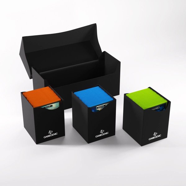 Gamegenic - Triple Deck Holder 300+ XL Black - Deck Box