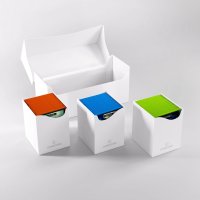 Gamegenic - Triple Deck Holder 300+ XL White - Deck Box