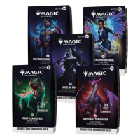 Grundstein alle 5 Commander Decks (deutsch) VORVERKAUF