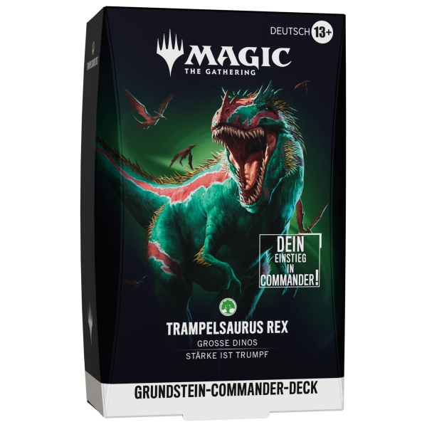 Grundstein - Commander Deck - Trampelsaurus Rex (deutsch) VORVERKAUF
