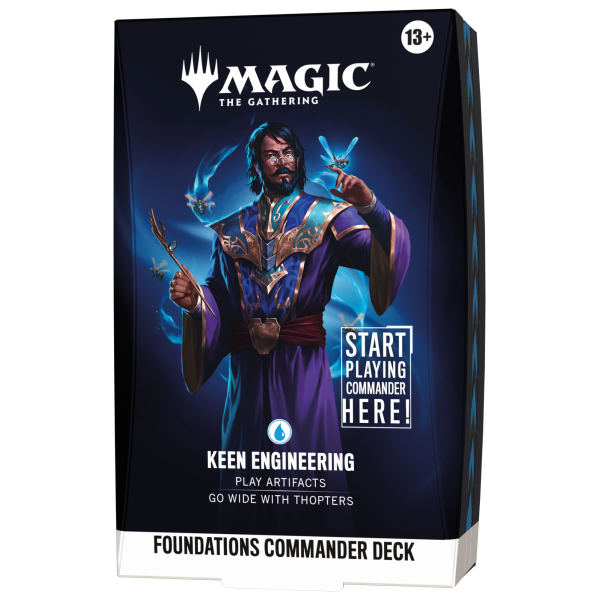 Foundations - Commander Deck - Keen Engineering (englisch) VORVERKAUF