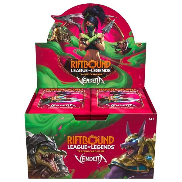 Riftbound: League of Legends - Vendetta Booster Display (24 Packs) - englisch VORVERKAUF
