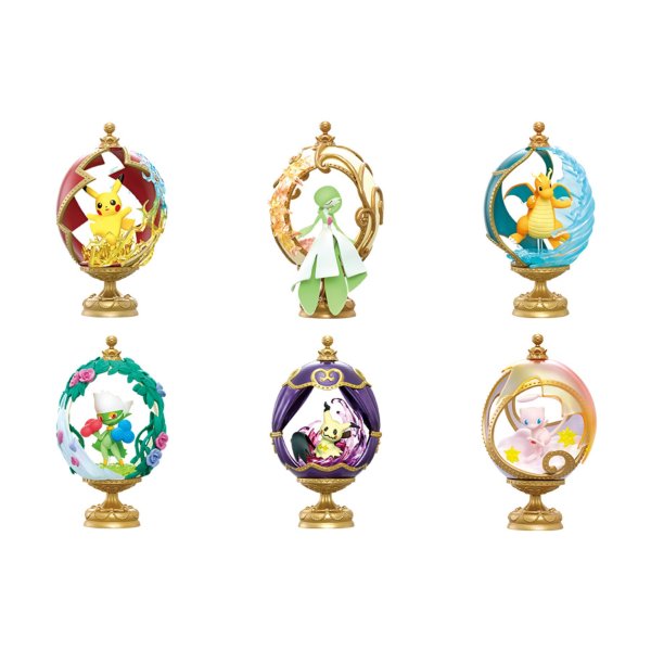 Pokemon - Re-Ment - Ovaltique Collection Display