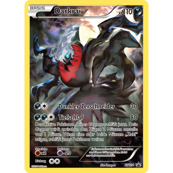 Darkrai XYPR114 Promo