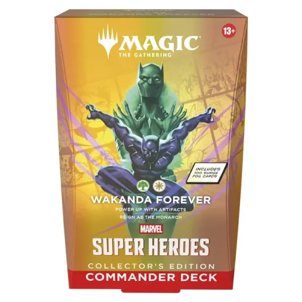 Marvel Super Heroes - Collectors Edition Commander Deck - Wakanda Forever (englisch)