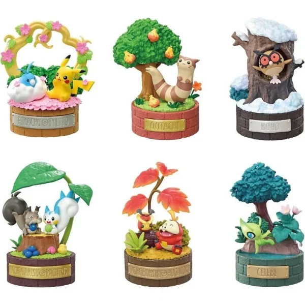 Pokemon - Re-Ment - A Little Tale of the Forest Vol. 2 Display