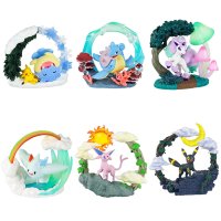 Pokemon - Re-Ment - Circular Diorama Collection Display