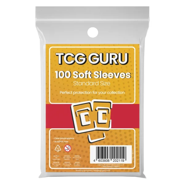 TCG Guru Soft Sleeves - Standardgr&ouml;&szlig;e (100 Kartenh&uuml;llen)
