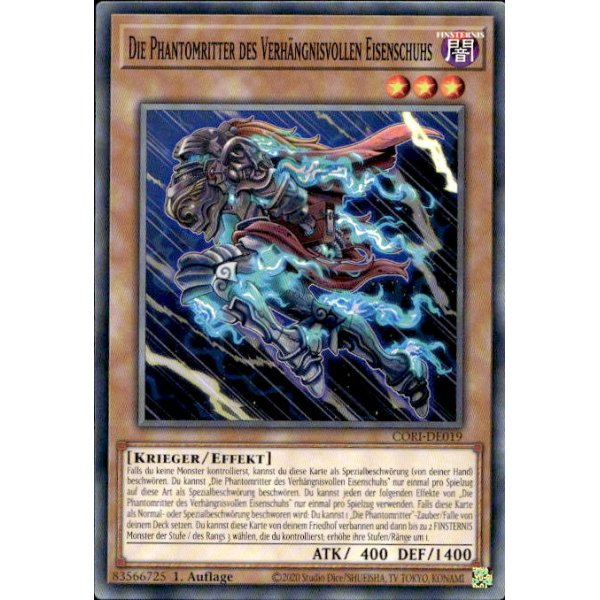 Die Phantomritter des Verh&auml;ngnisvollen Eisenschuhs CORI-DE019