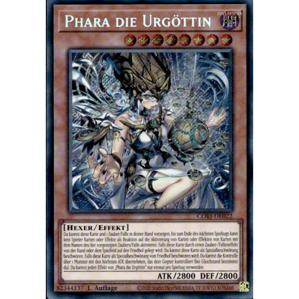 Phara die Urg&ouml;ttin CORI-DE022 (Secret Rare)