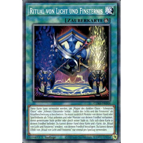 Ritual von Licht und Finsternis CORI-DE044
