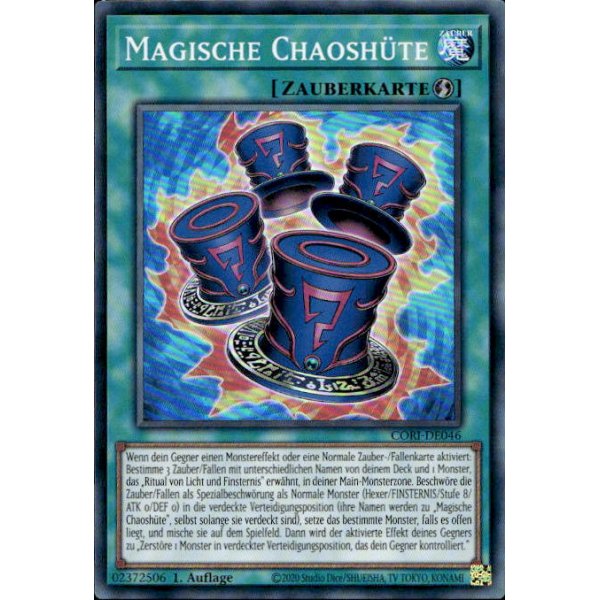 Magische Chaosh&uuml;te CORI-DE046 (Super Rare)