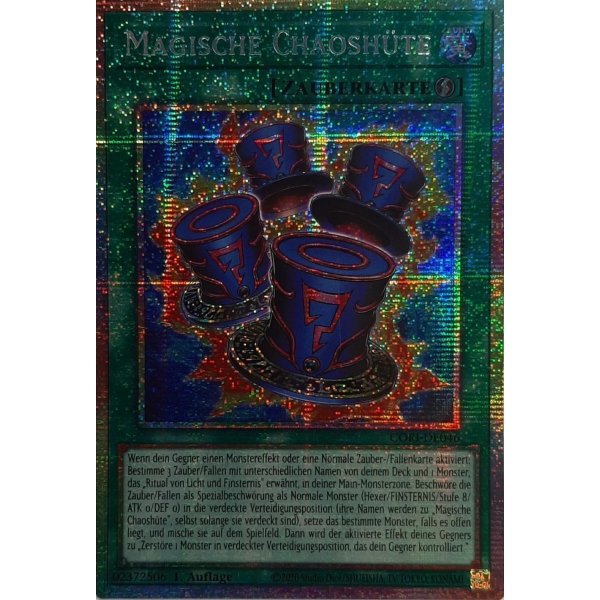 Magische Chaosh&uuml;te CORI-DE046 (Starlight Rare)