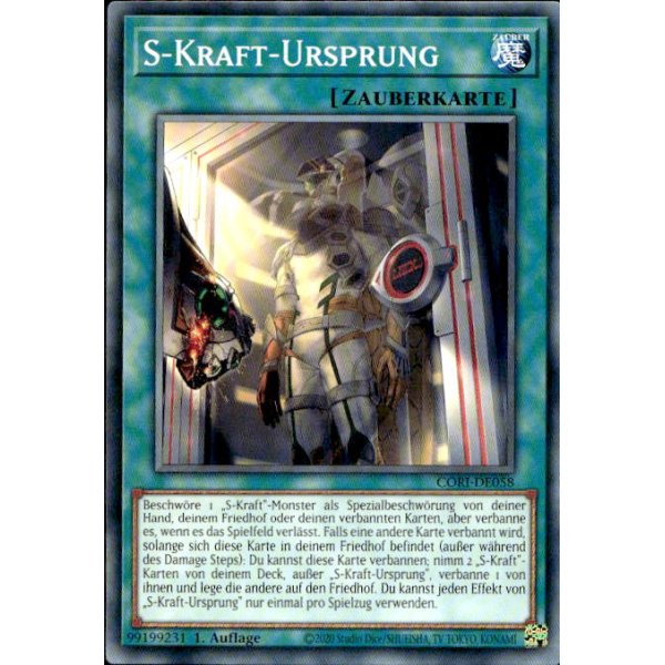 S-Kraft-Ursprung CORI-DE058