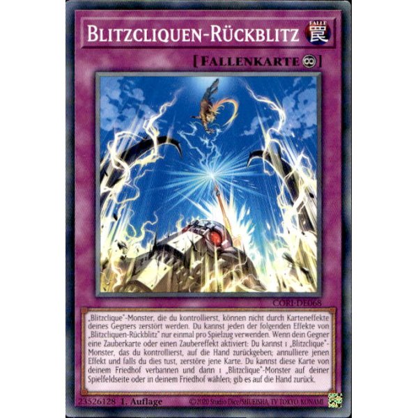 Blitzcliquen-R&uuml;ckblitz CORI-DE068