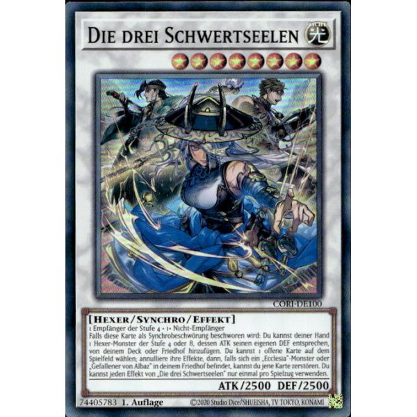 Die drei Schwertseelen CORI-DE100