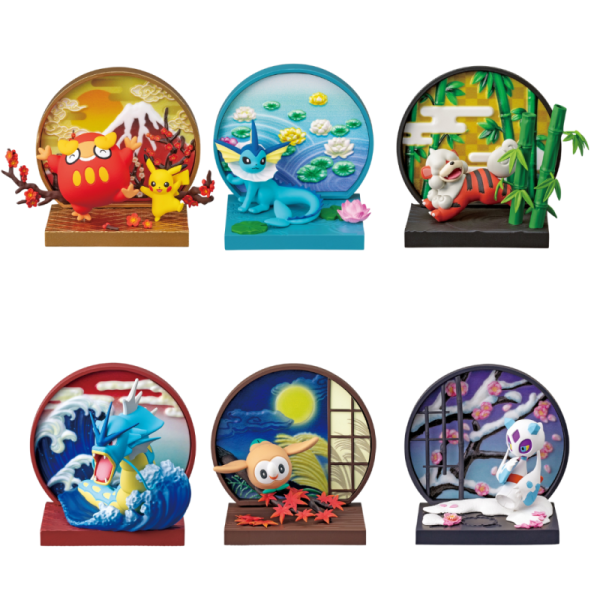 Pokemon - Re-Ment - Wanomado Collection Display