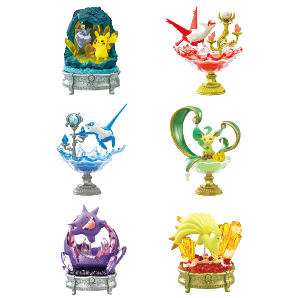 Pokemon - Re-Ment - Gemstone Collection Display