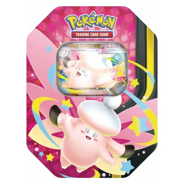 Pokemon Mega Moonlit Tin Box Clefable ex (englisch)