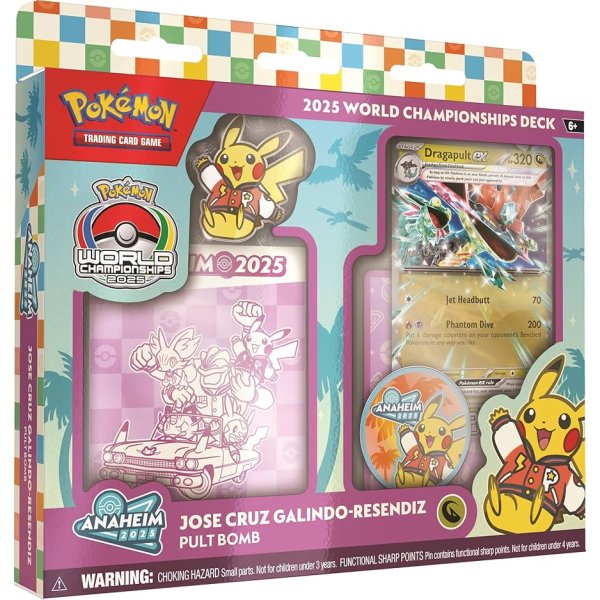 Pokemon Weltmeisterschaftsdeck 2025 Jose Cruz Galindo-Resendiz (englisch)