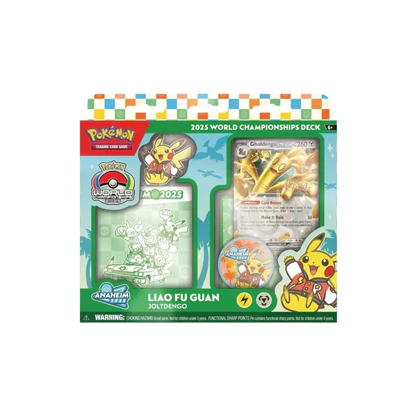 Pokemon Weltmeisterschaftsdeck 2025 Liao Fu Guan (englisch)