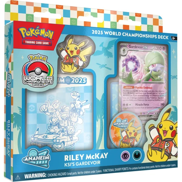 Pokemon Weltmeisterschaftsdeck 2025 Riley McKay (englisch)