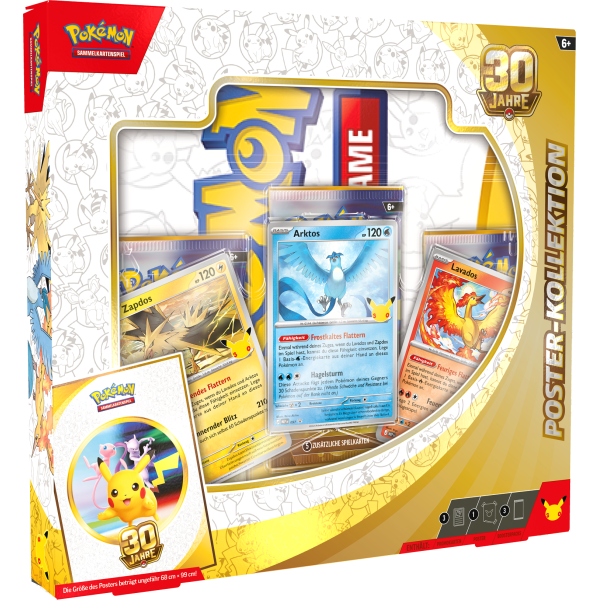 Pokemon 30 Jahre Poster-Kollektion (deutsch) VORVERKAUF