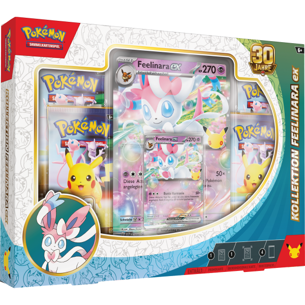 Pokemon 30 Jahre Feelinara-ex Kollektion (deutsch) VORVERKAUF
