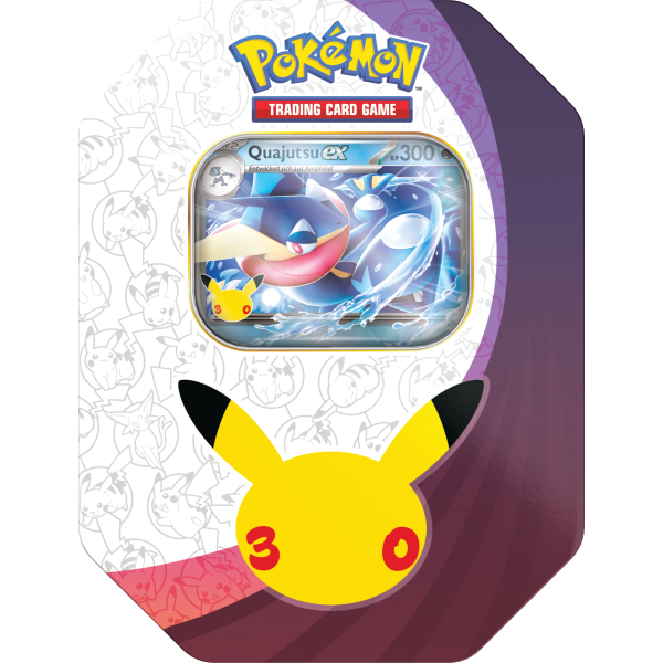 Pokemon 30 Jahre Quajutsu-ex Tin Box (deutsch) VORVERKAUF