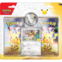 Pokemon 30 Jahre 2-Pack Blister - Evoli (deutsch) VORVERKAUF