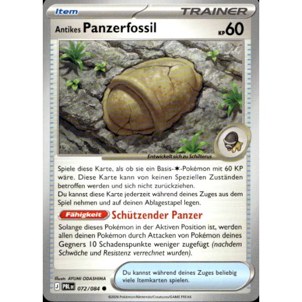 Antikes Panzerfossil 072/084