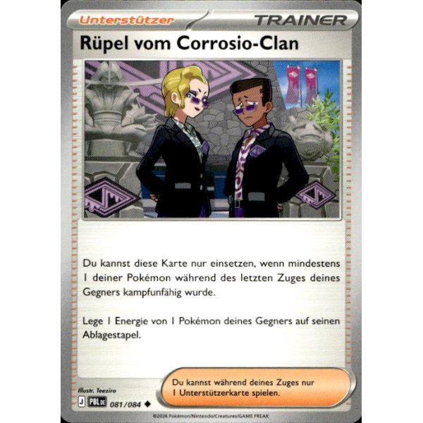 R&uuml;pel vom Corrosio-Clan 081/084
