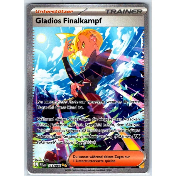 Gladios Finalkampf 118/084 Special Illustration Rare