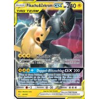 Pikachu &amp; Zekrom GX TAG TEAM 033/181 (bespielt)