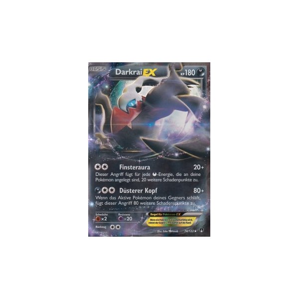 Darkrai-EX 074/122 HOLO (bespielt)