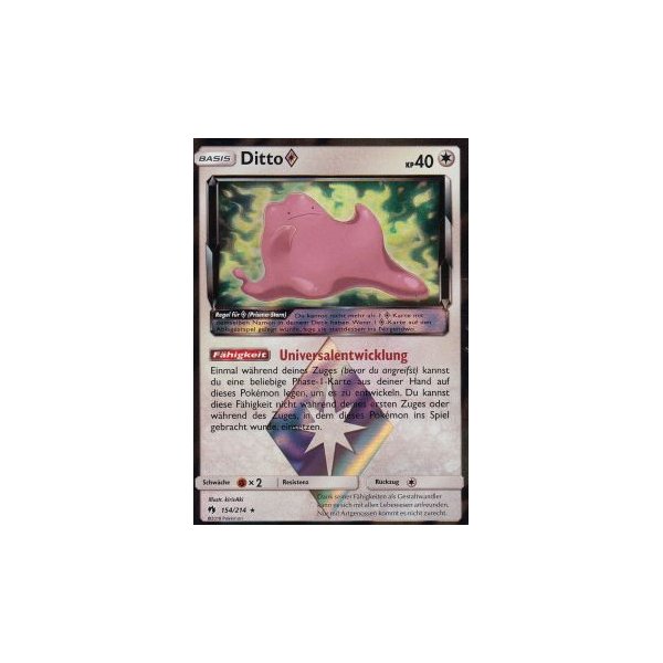 Ditto-Prisma 154/214 HOLO (bespielt)