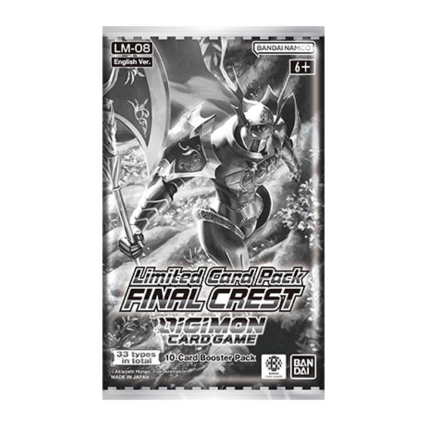Digimon Card Game - Limited Card Pack Final Crest LM-08 Display (englisch) VORVERKAUF