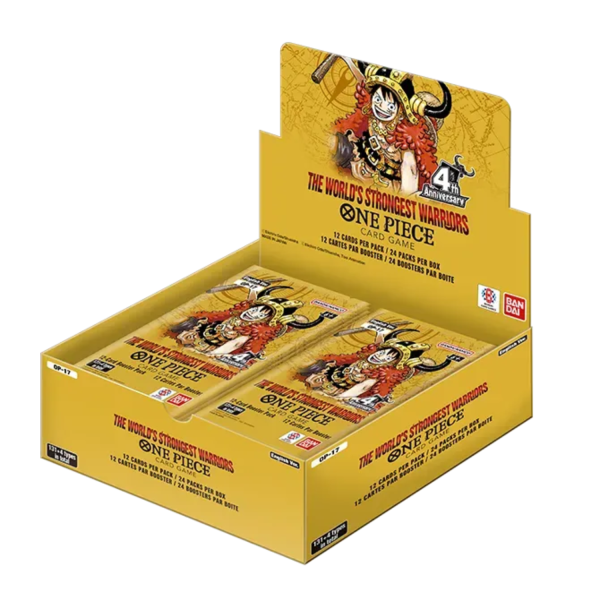 One Piece Card Game - The World&rsquo;s Strongest Warriors Booster Box OP-17 (englisch) VORVERKAUF