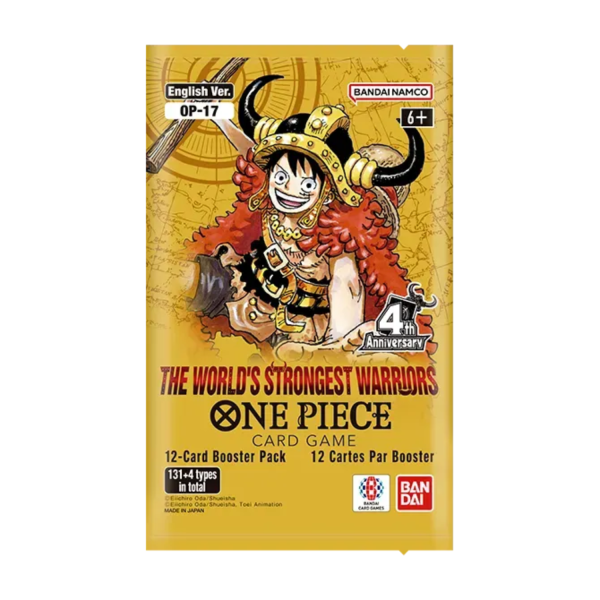 One Piece Card Game - The World&rsquo;s Strongest Warriors Booster OP-17 (englisch)