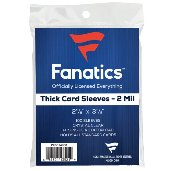Fanatics Collectibles - Thick Card Sleeves (100 Kartenh&uuml;llen)