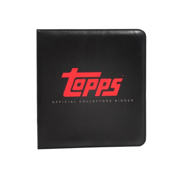 Topps Official Collectors 9-Pocket Binder - Black