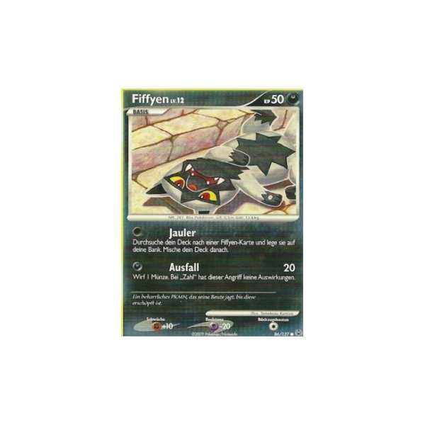 Fiffyen Lv.12 PL-086 Reverse Holo